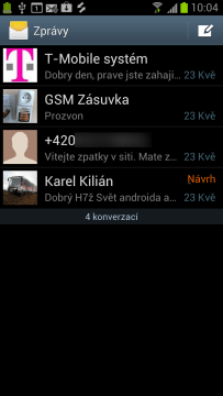 Seznam zpráv