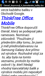 ThinkFree Office Mobile