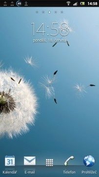 Sony Xperia P - plocha