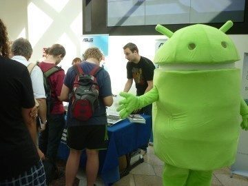 Stánek Asus1 – Android RoadShow 2012 Praha