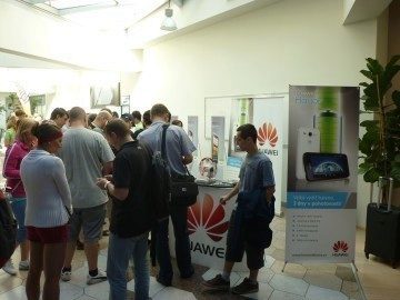 Stánek Huawei – Android RoadShow 2012 Praha