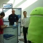 Stánek Samsung – Android RoadShow 2012 Praha