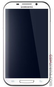 Galaxy Note II render