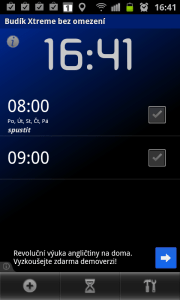 Alarm Clock (Budík) Xtreme