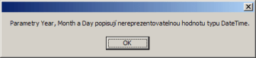 U některých aplikací jsme narazili na toto chybové hlášení