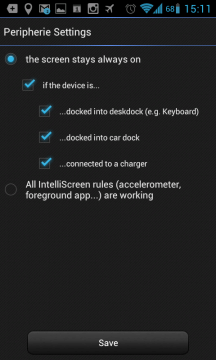 Chování displeje v okamžiku připojení k nějaké periferii Chování displeje v okamžiku připojení k nějaké periferii