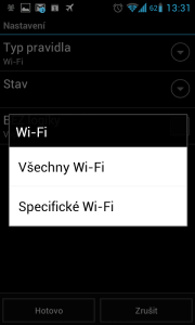 Pravidlo typ Wi-Fi