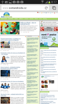 Chrome je v podstatě plnohodnotnou alternativou své desktopové verze 