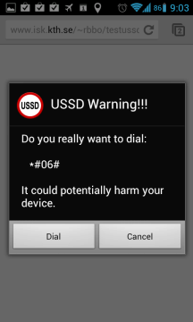 Takto blokuje USSD příkaz aplikace NoUSSD