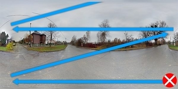 Photo Sphere postup spatne
