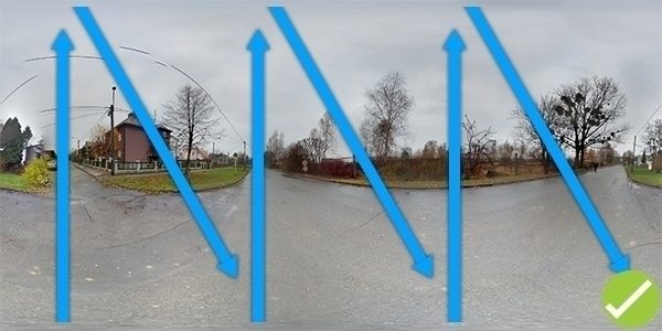 Photo Sphere postup spravne