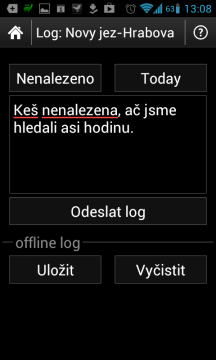 Ani přes velkou snahu se nepovedlo keš nalézt