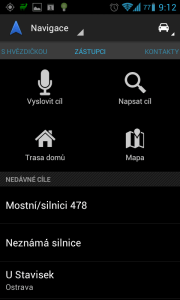Mapy Google: nechybí navigace