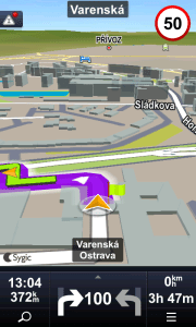 Sygic: GPS Navigation: vyrážíme na cestu