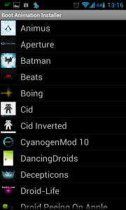 Boot Animation Installer