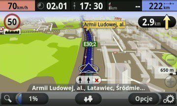 Navigace na šířku