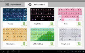 GO Keyboard themes