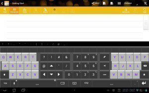 Thumb Keyboard Layout