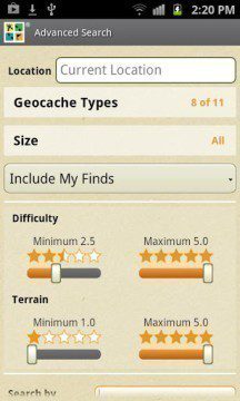 Oficiální aplikace Geocaching od Groundspeaku