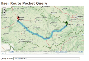 Nastavte si Pocket Query