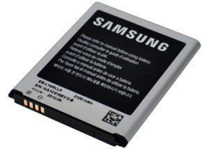 Samsung Galaxy S III je dodáván s akumulátorem, který má kapacitu 2 100 mAh