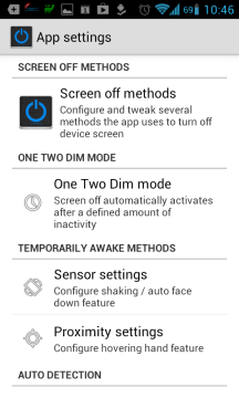 Screen Standby