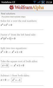 wolfram alpha solution