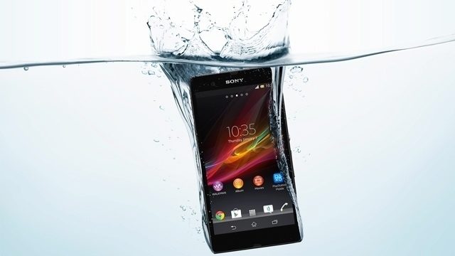 Sony-Xperia-Z-water Sony-Xperia-Z-water