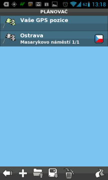 Plánovač trasy s více zastávkami