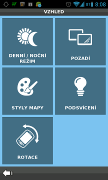 Možnosti konfigurace vzhledu jsou poměrně široké