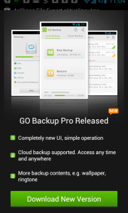 Go Backup láká na verzi Pro
