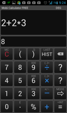 Mobi Calculator