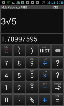 Mobi Calculator