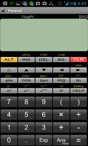 Panecal Scientific calculator