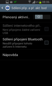 Wi-Fi tethering není v zámoří zdarma