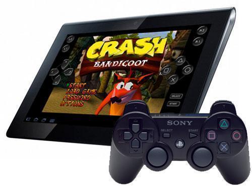 android tablet s PS3 gamepadem