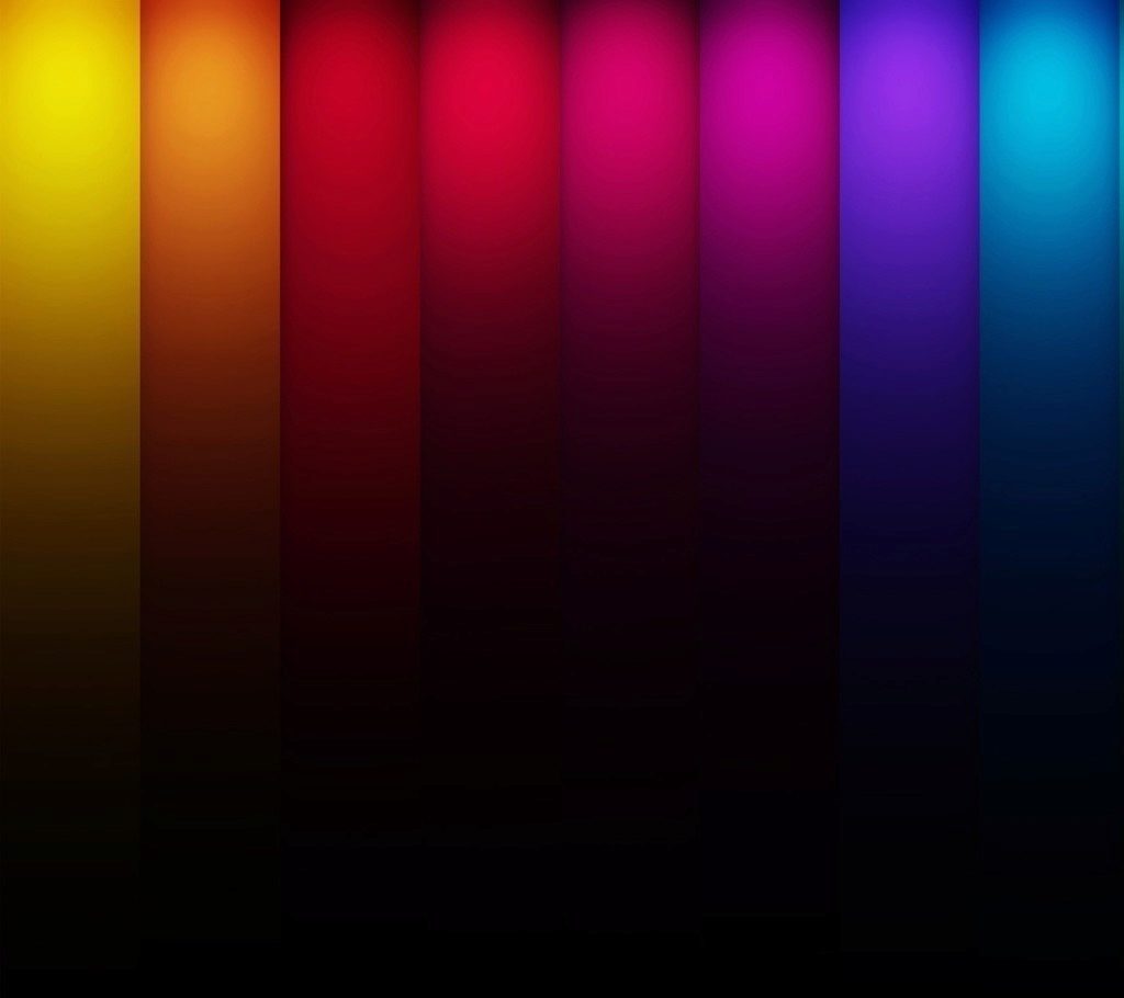 colorful curtains