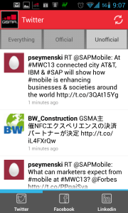 Co se na Twitteru píše o MWC?