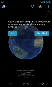 Aplikace Earth