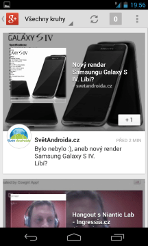 Klient sociální sítě Google+
