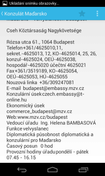 Poznámky ke kontaktu v aplikaci Lidé