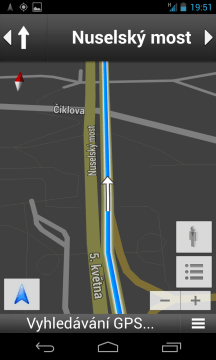 Navigace je k dispozici zdarma, ke své činnosti ale vyžaduje Internet