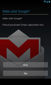 Přihlášení nebo vytvoření účtu Google