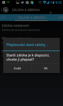 Záloha a obnova