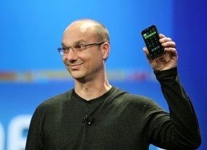 Andy Rubin Googles senior vice president of mobile and digital