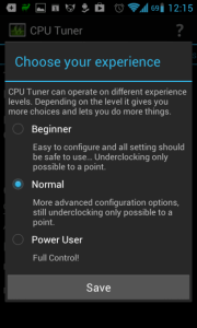 CPU tuner