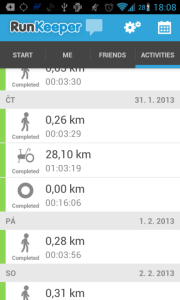 RunKeeper: historie