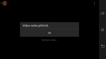 Všechna videa nám Xperia Z nepřehrála