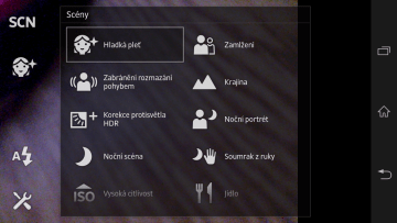 Volba scény