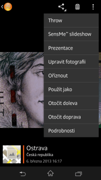 Možnosti úpravy fotografie